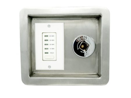 1 Hour Button Timer with Key Valve Panel Cheap