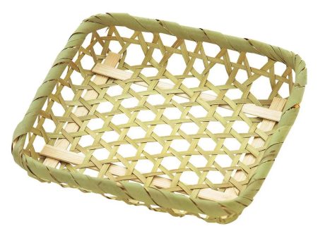 EBM Bamboo Serving Basket Square 10pcs Discount