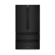 ZLINE Appliance Package | 36  Dual Fuel Range, Range Hood, Microwave Drawer, 36  Refrigerator | Black Stainless Steel | 4KPR-RABRH36-MW Supply