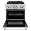 ZLINE Appliance Package | 30  Dual Fuel Range, Microwave Drawer, 3 Rack Dishwasher | 4KP-RARH30-MWDWV For Discount