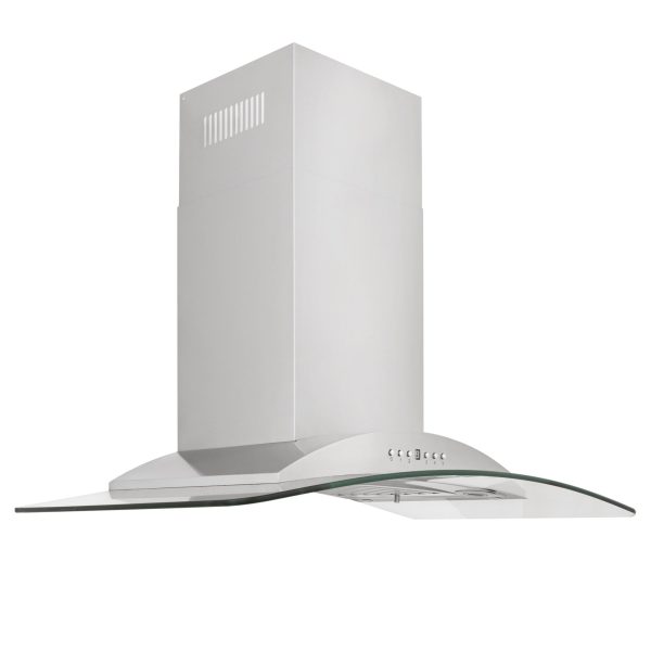 ZLINE Convertible Vent Wall Mount Range Hood in Stainless Steel & Glass (KN) Online now