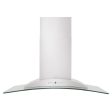 ZLINE Convertible Vent Wall Mount Range Hood in Stainless Steel & Glass (KN) Online now