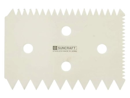 SUNCRAFT Patissiere Stainless Steel Cake Decorating Comb Online