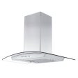 ZLINE Convertible Vent Wall Mount Range Hood in Stainless Steel & Glass (KZ) Online