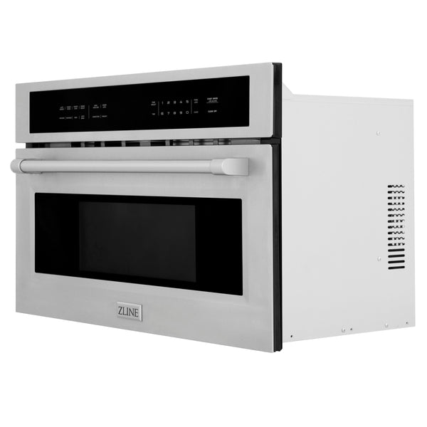 ZLINE 30 in. 1.6 cu ft. Built-in Convection Microwave Oven with Color Options (MWO-30) For Sale