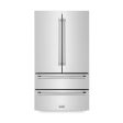 ZLINE Appliance Package | 36  Stainless Steel Rangetop, Refrigerator, Range Hood, 30  Double Wall Oven | 4KPR-RTRH36-AWD For Discount