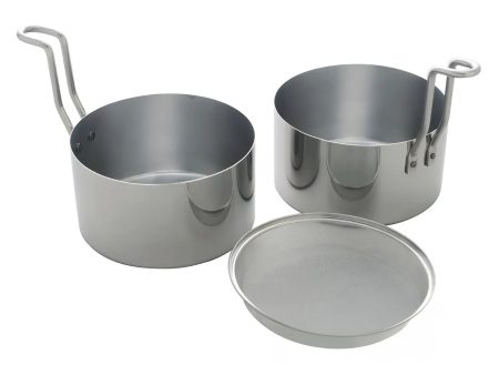 Arnest Stainless Steel Tempura Pan and Oil Storage Pot Fashion