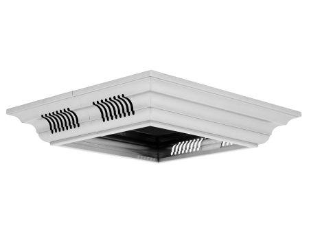 ZLINE Crown Molding in Stainless Steel with Built-in CrownSound Bluetooth Speakers (CM6-BT-GL5i) Fashion