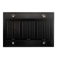 ZLINE Convertible Vent Island Mount Range Hood in Black Stainless Steel (BSGL2iN) Discount