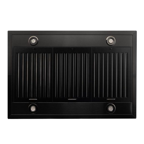 ZLINE Convertible Vent Island Mount Range Hood in Black Stainless Steel (BSGL2iN) Discount