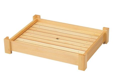 Yamacoh Hinoki Cypress Sushi Serving Tray Sansui For Cheap