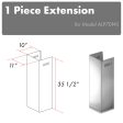 ZLINE 1-36 in. Chimney Extension for 9 ft. to 10 ft. Ceilings (1PCEXT-ALP70WL) Discount