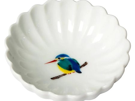 SEIKOU Kutani Porcelain Koduke Tiny Bowl Kawasemi For Cheap