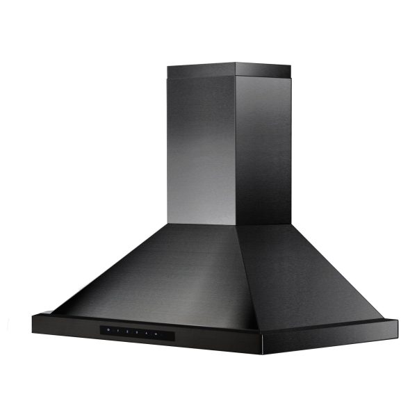 ZLINE Convertible Vent Wall Mount Range Hood in Black Stainless Steel (BSKBN) For Discount