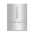 ZLINE 60 in. 32.2 cu. ft. Built-In 4-Door French Door Refrigerator with Internal Water and Ice Dispenser in Stainless Steel (RBIV-304-60) Discount