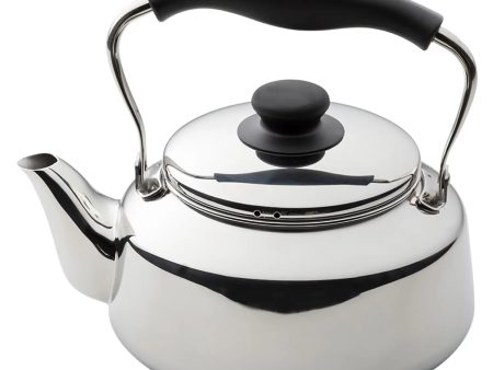 Sori Yanagi Stainless Steel Induction Kettle (Mirror Finish) For Sale