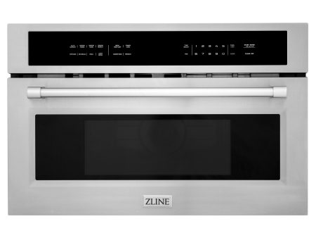 ZLINE 30 in. 1.6 cu ft. Built-in Convection Microwave Oven with Color Options (MWO-30) For Sale