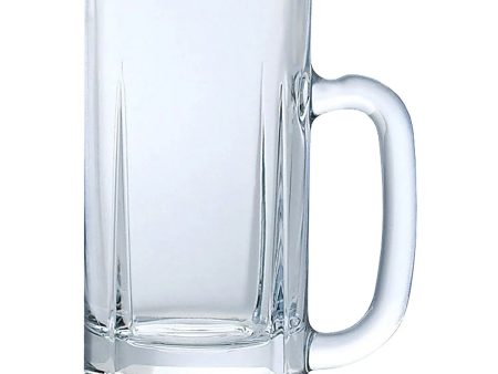 ADERIA Lute Soda-Lime Glass Beer Mug Set of 3 Fashion