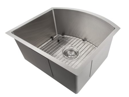 ZLINE 22  Telluride Undermount Single Bowl Kitchen Sink with Bottom Grid (SCS) Sale