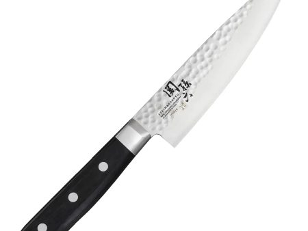 Seki Magoroku Imayo Molybdenum Vanadium Stainless Steel Gyuto Knife Hammer Finish Online