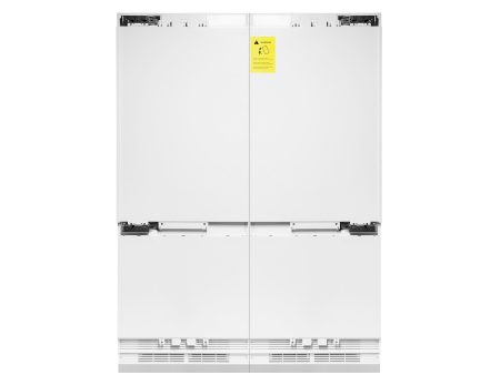 ZLINE 60 in. 32.2 cu. Ft. Panel Ready Built-In 4-Door French Door Refrigerator with Internal Water and Ice Dispenser (RBIV-60) on Sale