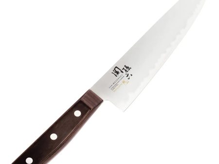 Seki Magoroku Momoyama Stainless Steel Gyuto Knife on Sale