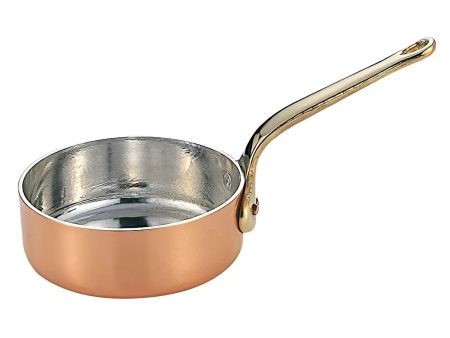 WADASUKE Copper Shallow Mini Saucepan Fashion