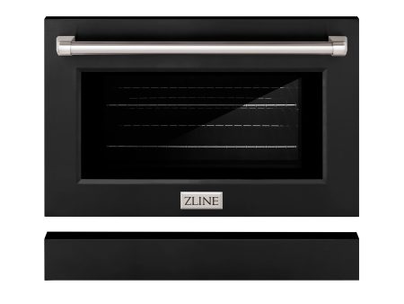 ZLINE 30 in. Black Matte Range Door for SGR Models (SR-DR-BLM-30) Supply