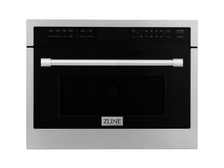 ZLINE 24  Built-in Convection Microwave Oven in Stainless Steel with Speed and Sensor Cooking (MWO-24) Cheap