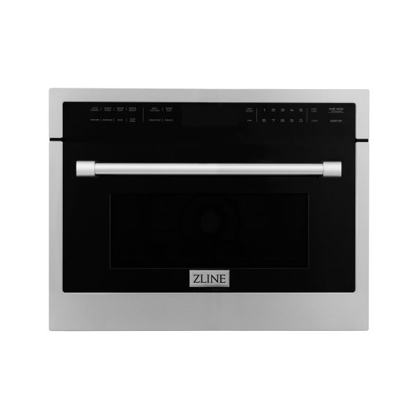 ZLINE 24  Built-in Convection Microwave Oven in Stainless Steel with Speed and Sensor Cooking (MWO-24) Cheap