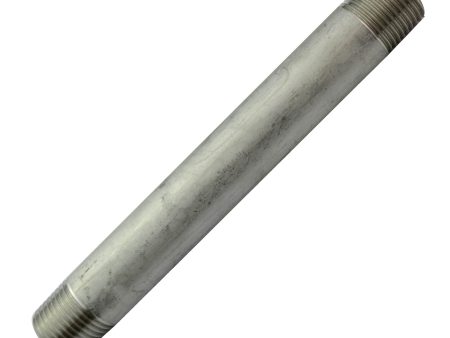 1 2” 6” LONG NIPPLE – STAINLESS STEEL FITTINGS on Sale