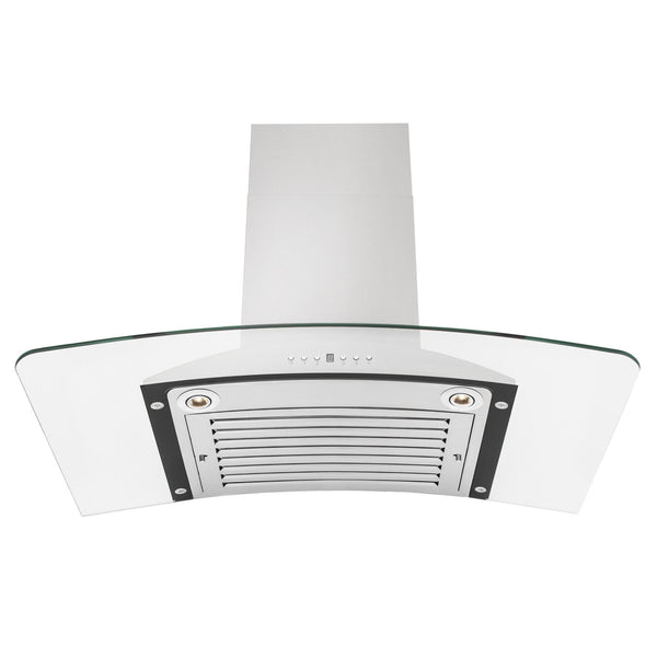 ZLINE Convertible Vent Wall Mount Range Hood in Stainless Steel & Glass (KN) Online now