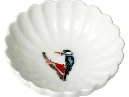 SEIKOU Kutani Porcelain Koduke Tiny Bowl Akagera For Discount