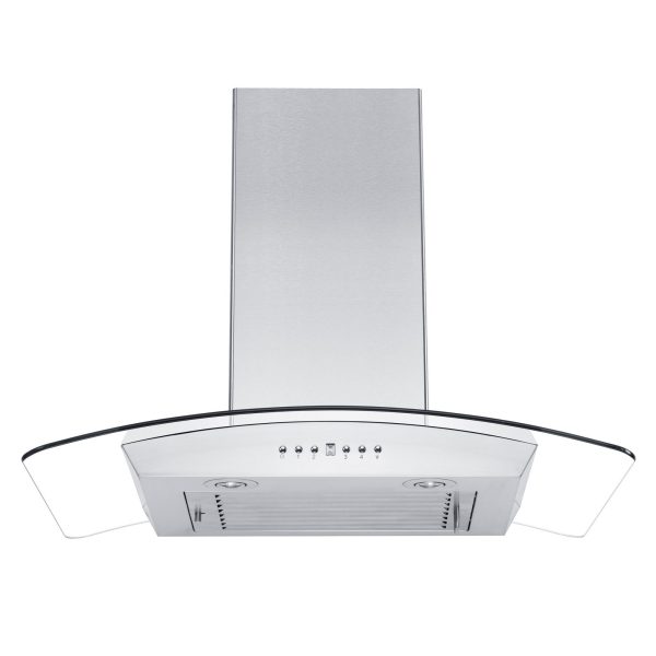 ZLINE Convertible Vent Wall Mount Range Hood in Stainless Steel & Glass (KZ) Online