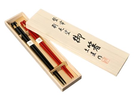 Echizen Shikki Makie Wood Couple Chopsticks Gourd Online Sale