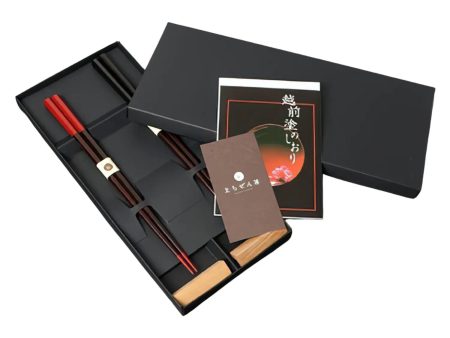 Echizen Shikki Wood Couple Chopsticks Kutsurogi Hot on Sale