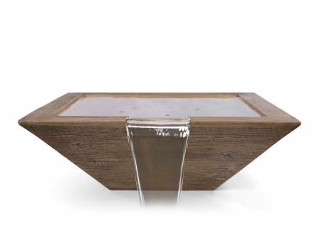 MAYA WATER BOWL – WOOD GRAIN CONCRETE Online now