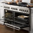 ZLINE 60  7.4 cu. ft. Dual Fuel Range with Gas Stove and Electric Oven in Stainless Steel (RA60) Online now