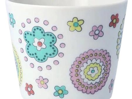 Harekutani Porcelain Soba Choko Cup Flower on Sale