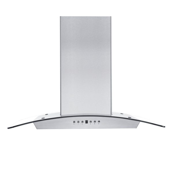 ZLINE Convertible Vent Wall Mount Range Hood in Stainless Steel & Glass (KZ) Online