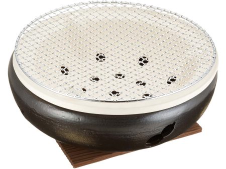 Asahisunred Ceramic Charcoal Konro Grill on Sale