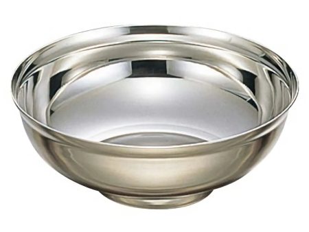 EBM Stainless Steel Naengmyeon Bowl with Step Supply