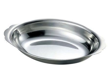 Ikeda Stainless Steel Deep Gratin Dish Cheap