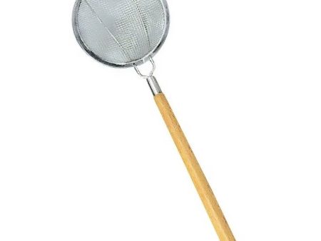 EBM Stainless Steel Skimmer with Wooden Handle Fashion