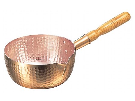 Marushin Douki Copper Yukihira Saucepan Online now