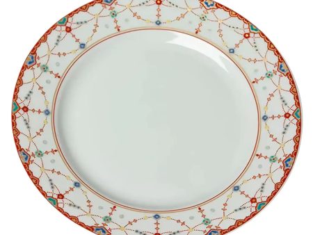 SEIKOU Kutani Porcelain Dessert Plate Yorakumon Online Sale