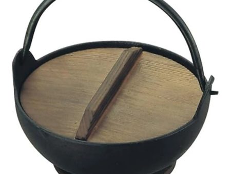 Chubu Cast Iron Inaka Hot Pot with Pot Mat For Sale