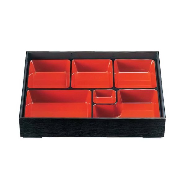 Fukui Craft ABS Resin 6-Divided Shokado Bento Box For Discount