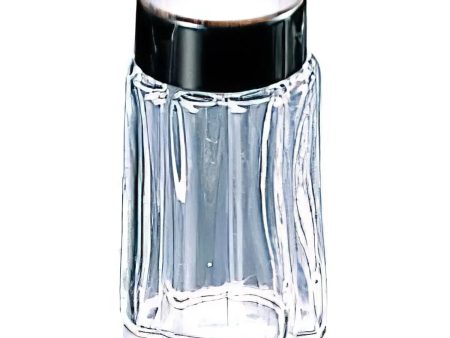 Ninomiya Crystal Glass Salt Shaker Wood Pattern 50ml Supply