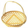 MANYO Bamboo Serving Basket with Handle Cheap